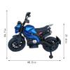 Eletric Motorcycle for Kids Ride on Motorcycle, Tamco 12V Electric Dirt Bike with Training Wheels Hand Racing Foot Brake PU seat Ride on Motorcycle for 3~6 Years Boys Girls Gift (Blue) view 2