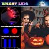 DIYASY Halloween Light Up Rings for Kids,50 Pcs LED Flashing Ring Toys for Halloween Kids Party Favors Prizes and Goodie Bag Fillers view 4