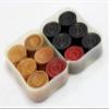 StonKraft Wooden Carrom Coins Pieces with Plastic Box (No Striker) - 24 Coins Pieces (only Pieces) view 3
