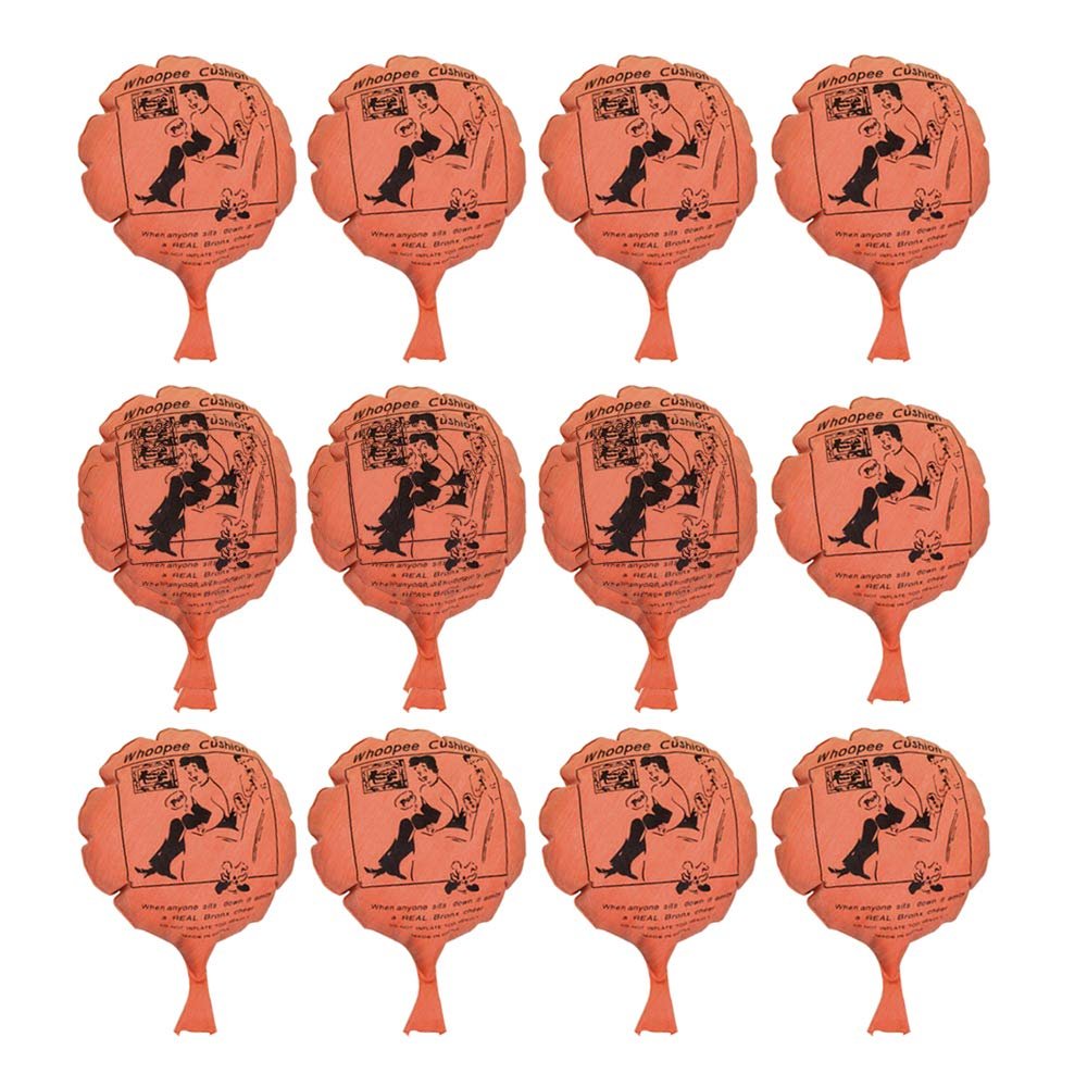 12PC Whoopee Cushion Gas Joke 8" Whoopie Fart Noise Maker Toy Prank Fun Gag Kids
