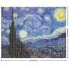 Mindbogglers Gold 1500-Piece Jigsaw Puzzle: Starry Night by Van Gogh - Jigsaws for Adults - Deluxe Jigsaw Puzzles - 33x26in - Intricate Puzzles - Advanced Jigsaws - Hobbies - Gold Foil Jigsaw Puzzles view 4