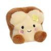 Aurora Adorable Palm Pals Buttery Toast Stuffed Animal - Fun Collectible Plush for Kids and Adult Collectors - Perfect for Decorating Rooms and Birthday Gifts - Brown 4.5 Inches view 2