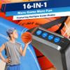 EjetGame Basketball Arcade Game, Kids Basketball Gifts for Kids Boys Girls Children Youth & Teens | 16-in-1 Games Dual Shot,Blue,EIR047332022 view 2