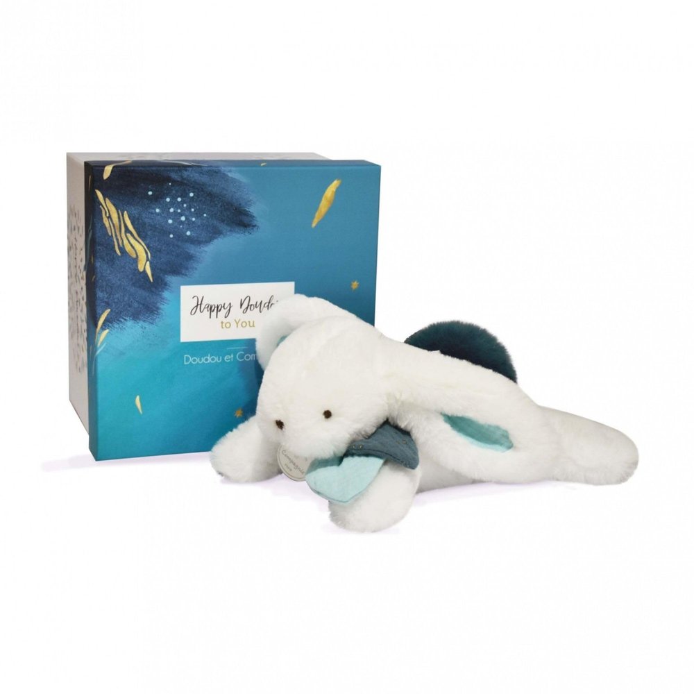 Doudou et Compagnie Happy Pop-Puppet Peacock, DC3737, White