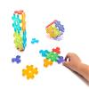 Polydron Hashmag Starter Set - Unique 24 Piece Rainbow Coloured Magnetic Education Construction Toy - Age 3 4 5 6 7 view 3