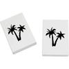 Azeeda 2 x 45mm 'Palm Trees' Erasers/Rubbers (ER00027569) view 1