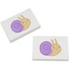 Azeeda 2 x 45mm 'Happy Snail' Erasers/Rubbers (ER00027572) view 1