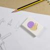 Azeeda 2 x 45mm 'Happy Snail' Erasers/Rubbers (ER00027572) view 2