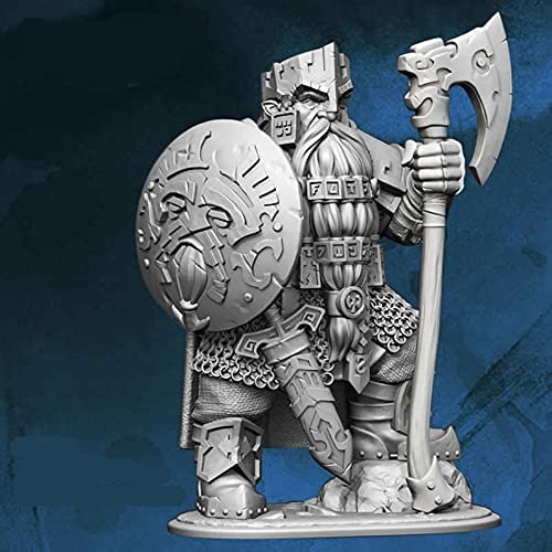 First Legion Barthum The Mighty Dwarven Warrior Figure Kit 28mm Heroic Scale Miniature Unpainted