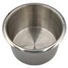 Game Table Cup Holder Insert - 10Pack Stainless Steel Medium Size Drink Cup Holder, Poker Table Cup Holders for Casino Table, Game Table, Sofa, Boats, Bench, Desk, RV Cars & Trucks view 3
