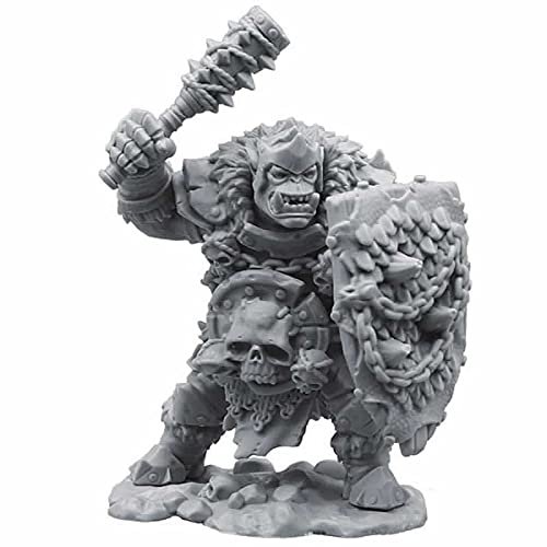 Orc Garr Iron Handed Figure Kit 28mm Heroic Scale Miniature Unpainted First Legion