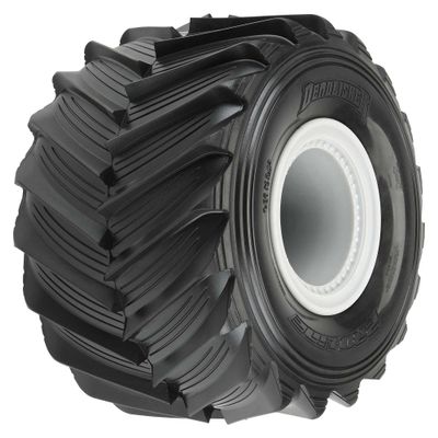 Pro-Line Racing Demolisher 2.6/3.5 MTD Gray Whls LMT F/R PRO1018715 RC Tire