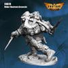 First Legion Usher Dwarven Assassin Figure Kit 28mm Heroic Scale Miniature Unpainted view 4