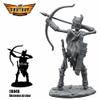 Skeleton Archer Figure Kit 28mm Heroic Scale Miniature Unpainted First Legion view 4
