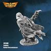 First Legion Luladja Rotten Necromancer Figure Kit 28mm Heroic Scale Miniature Unpainted view 4