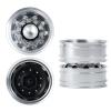 RC-Hub 4Pcs Aluminum Alloy Rear Wheels Rims for 1/14 Tamiya Trailer Tractor Truck RC Car view 2
