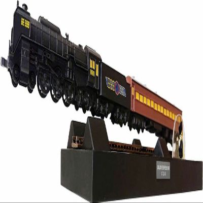 Generic Galaxy Express 999 Floating Train Display Model, Silver Or Gray, Anime, 10.25" L x 8" W x 3.5" H, For Unisex Children and Adults