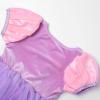 JerrisApparel Girl Princess Costume Tulle Pageant Birthday Party Dress Halloween Cosplay Dress up (Purple with Accessories, 7) view 4