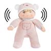 Soft Baby Doll with Rattle, Perfect One Year Old Girl Birthday Gifts, Machine Washable Pink Rag Dolls with Yellow Hair and Blue Eyes, Raggedy Ann Style Dolly, My First Baby Doll for Infants, Toddlers view 1