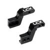 LCX Racing 1/24th RC Crawler Car CNC Machined Aluminum Front Bumper Mount for Axial SCX24, Upgrades Parts Accessories (Front) view 1