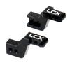 LCX Racing 1/24th RC Crawler Car CNC Machined Aluminum Front Bumper Mount for Axial SCX24, Upgrades Parts Accessories (Front) view 3