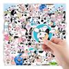 50 Pcs Cow Stickers for Decoration, Cute Waterproof Kawaii Vinyl Cow Print Stickers for Kids,Computer Stickers Farm Cow Decor Decals for Hydroflask,Luggage, Album, Scrapbook view 2