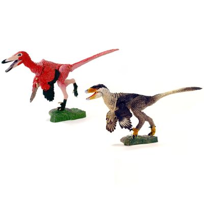 Beasts of The Mesozoic: Western Dinosaur 2-Pack - 6" Buitreraptor g. & Young Stenonychosaurus i. - 1/6th Scale, 2 Articulated Raptor Action Figures