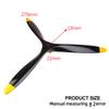 3 Blade RC Propeller 228 Beech Wood RC Plane Propeller for Gasoline Engine Airplane view 4