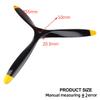 3 Blade RC Propeller 208 Beech Wood RC Plane Propeller for Gasoline Engine Airplane view 3