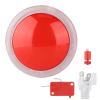 Push Buttons, 100MM LED Light Lamp Big Round Video Game Push Buttons Video Game Player Push for Machine Games with Strong Wear Resistance(red) view 1
