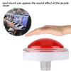 Push Buttons, 100MM LED Light Lamp Big Round Video Game Push Buttons Video Game Player Push for Machine Games with Strong Wear Resistance(red) view 2