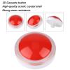 Push Buttons, 100MM LED Light Lamp Big Round Video Game Push Buttons Video Game Player Push for Machine Games with Strong Wear Resistance(red) view 3