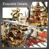 Piececool 3D Metal Puzzles Ship Models Kits to Build for Adults, The Wind Breaker Ship Model Building Kit, Brain Teaser DIY Craft Gifts for Teens Man Woman Family- 709 Pcs view 3