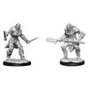 Bugbear Barbarian and Rogue Nozurs Marvelous Miniatures D&D Unpainted Miniatures WizKids view 1