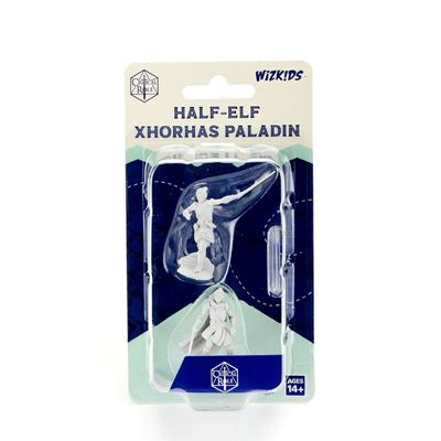 Critical Role Unpainted Miniatures: Half-Elf Paladin Xhorhas Female