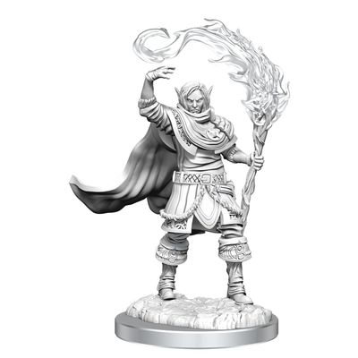 Dungeons & Dragons D&D: Nolzur's Marvelous Unpainted Minis: Elf Cleric Male WZK 90404