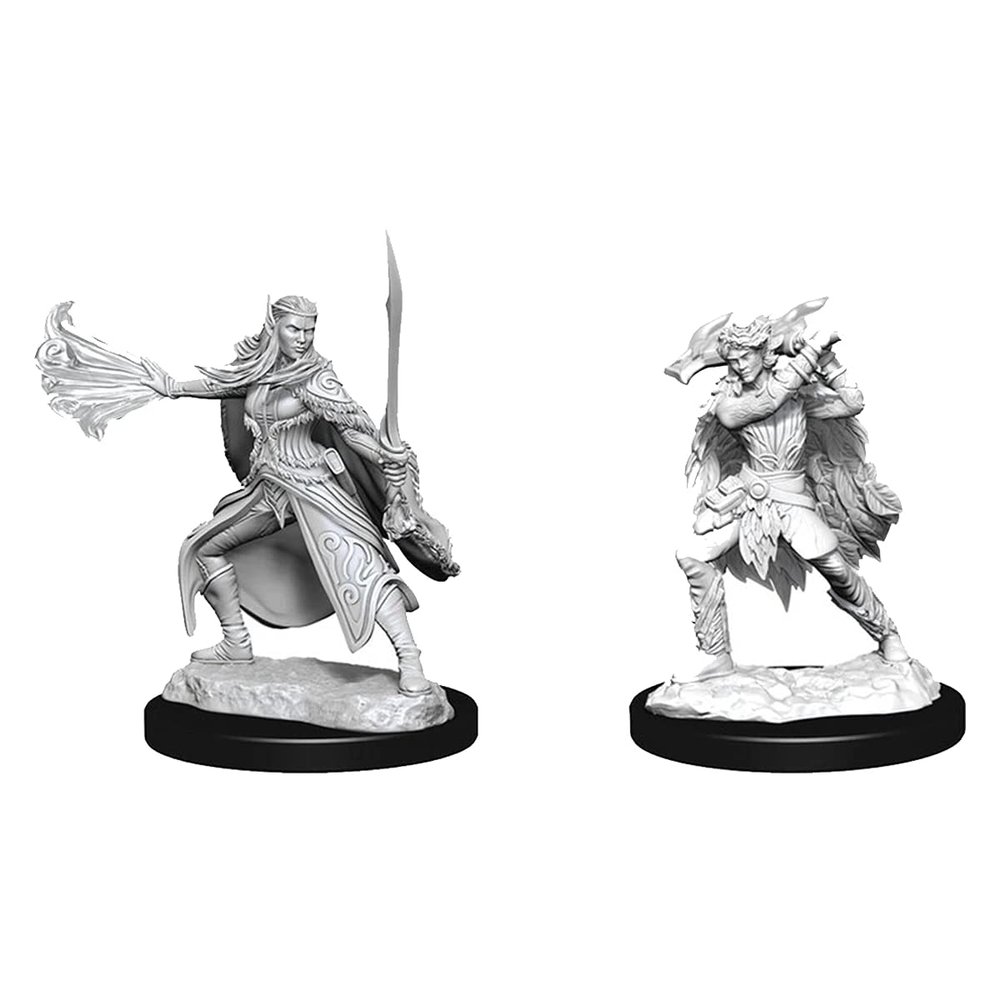 D&D Nolzur's Marvelous Miniatures: Winter Eladrin & Spring Eladrin