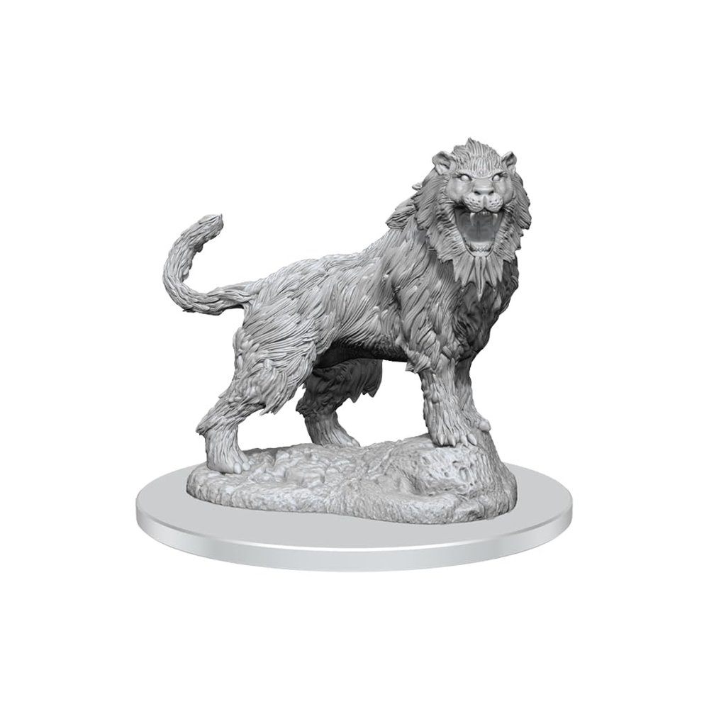 Dungeons & Dragons D&D: Nolzur's Marvelous Unpainted Minis: Crag Cat WZK 90429