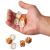 Realtree Edge Dice Set - 10 Pack of Orange & Clear Game Pieces - Six-Sided Dice Board Gaming Accessories - Cool Outdoors Themed Stuff for Father's Day, Family Game Night, Dice Rollers view 4