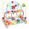 AISHUN Wooden Bead Maze Toys for Toddlers, Bead Toy Colorful Roller Coaster Preschool Educational Toys Birthday Gifts for Toddlers Kids Boys Girls view 1