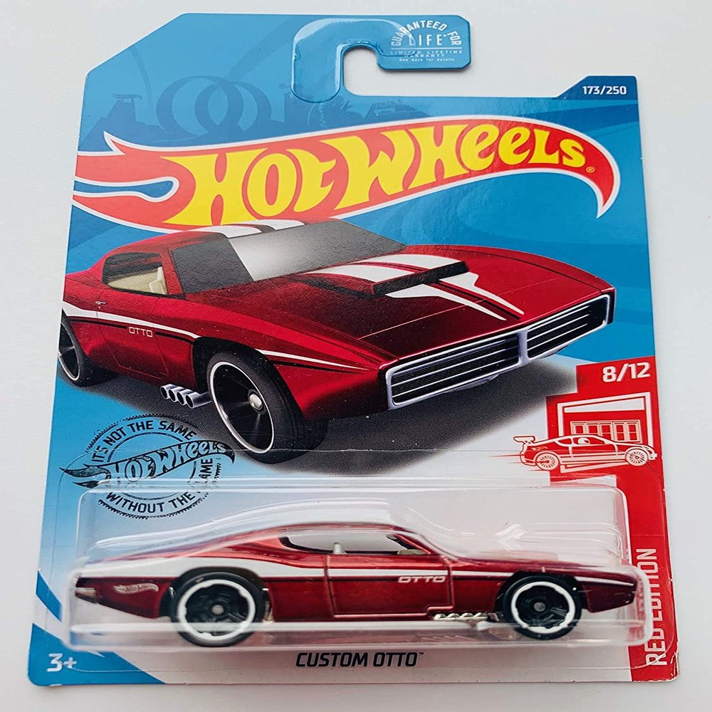 DieCast Hotwheels Custom Otto [Red Edition] 8/12