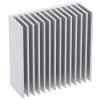 Aluminum Heat Sink, Convenient Heat Dissipation 4Pcs for Electronic Components for Electronic Tubes view 3