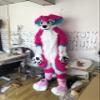 3-D Eyes Fursuit Fullsuit Teen Costumes Full Furry Suit Furries Anime Digitigrade Costume Bent Legs view 2