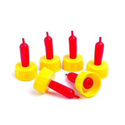 VIGAN 20PCS Sheep Nipple Milk Drink Nipple Soft Rubber Pacifier for Teat Feed Dog Calf