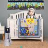 CribMATE 1 PCs Embroidery Robot Themed Nursery Diaper Stacker Storage Organizer view 4