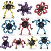 15PCS Robot Fidget Spinner Transformable Chain Toy Xmas Gift for Kids Adults, Stretchy Robot Deformable Sensory Toy, Hand Spinning Desk Toy Gadget, Birthday Gift Classroom Prizes Party Favor Supply view 1