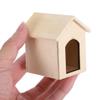 EXCEART Dollhouse Dog House 1/12 Dolls House Dog Kennel Miniature Dollhouse Garden Decoration Accessories view 4