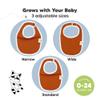 8-Pack Organic Baby Bibs for Boys, Girls - Soft Cotton Drooling and Teething Bibs for Baby Girl & Boy, Extra Absorbent, Easy To Clean & Put On for Toddler, Newborn, Infant 0-24 Months (Basics) view 4