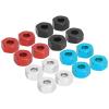 Raguso 4pcs Wheel Hex Hub Adapters 5mm to 12mm Combiner Aluminum Alloy Hex Hub Adapter Compatible with WPL D12 1/10 RC Trucks RC Car Spare Upgrade Parts(red) view 1