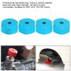Raguso 4pcs Wheel Hex Hub Adapters 5mm to 12mm Combiner Aluminum Alloy Hex Hub Adapter Compatible with WPL D12 1/10 RC Trucks RC Car Spare Upgrade Parts(Blue) view 4